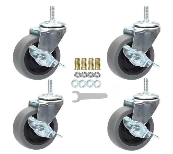 Swivel chair parts suppliers wholesale high quality caster wheels