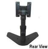 DK1ST Monitor Desk Stand for monitors up to 25" - Height Adjustable - Use with stand or Bolt-on tabletop