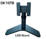 DK1ST Monitor Desk Stand for monitors up to 25" - Height Adjustable - Use with stand or Bolt-on tabletop