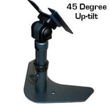 DK1ST Monitor Desk Stand for monitors up to 25" - Height Adjustable - Use with stand or Bolt-on tabletop