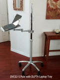 DVC02-BYO Portable LCD Pole Stand - Build Your Own Computer Desk - Oceanpointe Distributors Corporation