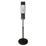 Hand Sanitizer Floor Stand. Autiomatic Floor Stand Dispenser for hand Sanitizer & Soap. touchless hand Sanitizer Station. Commercial Floor Hand Sanitizer Stand for Restaurants, Churches, Schools, Lobbies