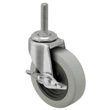 3" Commercial Casters with metric thread M8 x 22 mm pitch 1.25