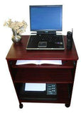 S2326 24" Compact Computer Desk, sliding keyboard shelf, sliding printer shelf & mouse tray - Computer Desk