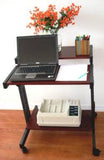 S3915 Adjustable Laptop / Desktop Computer Cart - Free Shipping - Oceanpointe Distributors Corporation