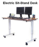 Stand-Up-60-EL  - 60" Wide Electric Stand-up Desk - Oceanpointe Distributors Corporation