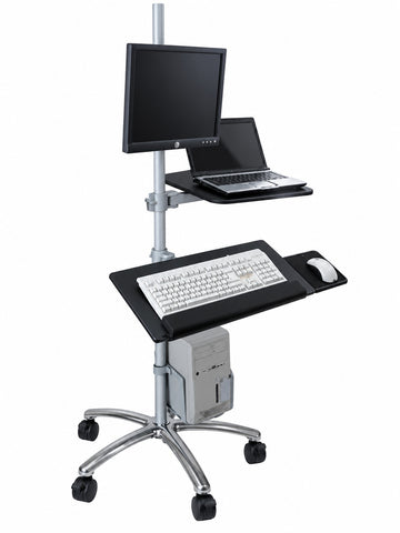 Pole-Computer-art-sit-to-stand-fully-adjustable