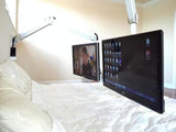 DW630W  Extra Long Reach Wall Monitor Arm  Over the Bed 63 inch long