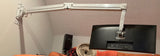DW630W  Extra Long Reach Wall Monitor Arm  Over the Bed 63 inch long