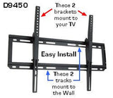 D9450 Heavy Duty Tiltable TV Wall Mount 42" - 65" TVsD9450 Tiltable-TV-Wall-Mount-for-TV-40 - 65"_160-lbs.