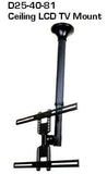 D254180 Ceiling TV Mount 26" to 60" TVs - Length Extendable 21 - 41" up to 121" - Oceanpointe Distributors Corporation