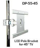 D55-45L LCD Monitor Pole Mount Bracket for TVs up to 45" - Oceanpointe Distributors Corporation