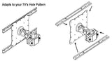 D55-45L LCD Monitor Pole Mount Bracket for TVs up to 45" - Oceanpointe Distributors Corporation