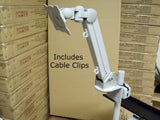 DP855BS 20" Adjustable Monitor TV Pole-Mount Arm - Also for Wall and Desk - Oceanpointe Distributors Corporation