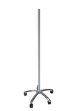 DVC04-BYO Portable Computer Pole Stand - (Pole with caster base alone) - Build Your Own Computer Desk or Medical Pole