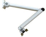 DW395W  39.5" Extra-Long Articulated LCD Monitor Wall Arm - White - Oceanpointe Distributors Corporation