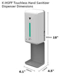 K-HSW Wall Mounted Hand Sanitizer Dispenser