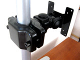 DP55 5.5" Short LCD Monitor Pole Mount - Universal - Oceanpointe Distributors Corporation