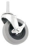 3" Commercial Casters with metric thread M8 x 22 mm pitch 1.25