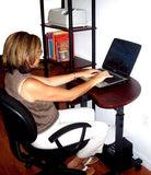 S003 - 31" Wide Height Adjustable Sit - Stand Laptop & LCD Computer Desk - Oceanpointe Distributors Corporation