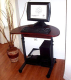 S003 - 31" Wide Height Adjustable Sit - Stand Laptop & LCD Computer Desk - Oceanpointe Distributors Corporation