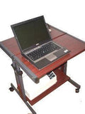 S3915 Adjustable Laptop / Desktop Computer Cart - Free Shipping - Oceanpointe Distributors Corporation