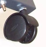 CUZZI ST Furniture Caster with Metric Bolt, Screw Thread M8 x 1.25 pitch x 12 mm long