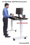 Stand-Up-60-EL  - 60" Wide Electric Stand-up Desk - Oceanpointe Distributors Corporation