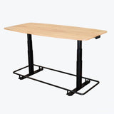 STANDECTFB72WO  72" W x 36" D x (26 - 51.6") H  Electric Adjustable  Height Conference Table with Footrest Bar - Sit & Stand 